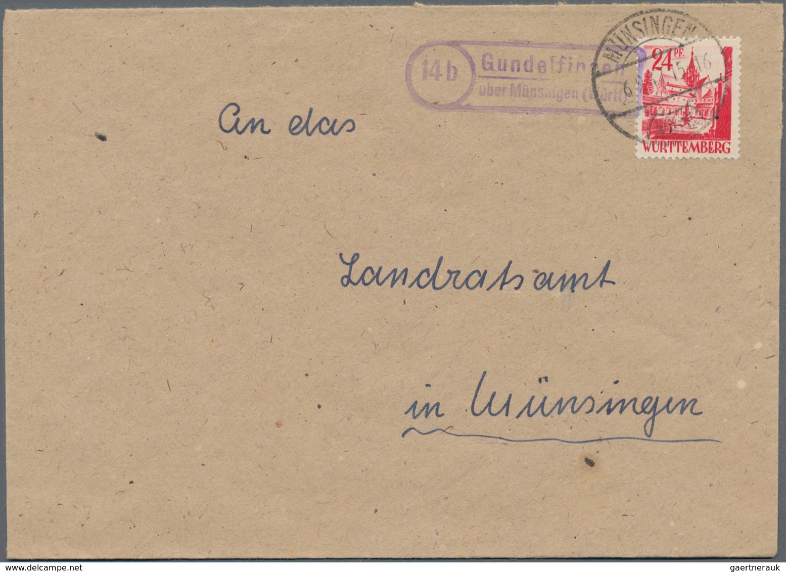 Heimat: Baden-Württemberg: 1945/1949, METZINGEN, NEUHAUSEN, MÜNSINGEN, REUTLINGEN, TÜBINGEN, Partie