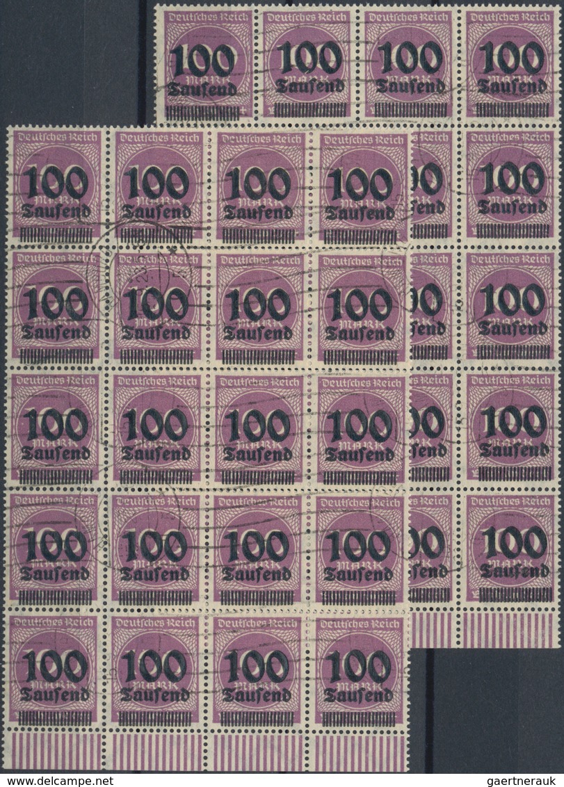 Deutsches Reich: 1890-1940, enorm umfangreicher Bestand ab Krone/Adler, sauber sortiert auf geschätz
