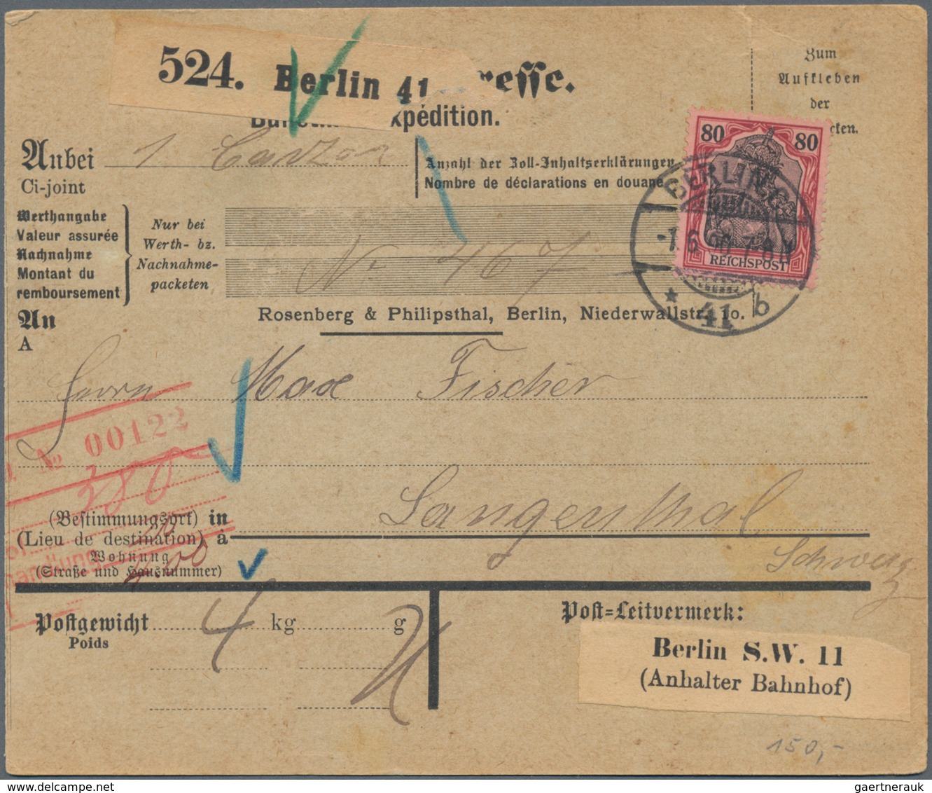 Deutsches Reich - Germania: 1890/1928, Meist Germania Und Etwas "davor" Bzw. "danach", Partie Von Ca - Sammlungen