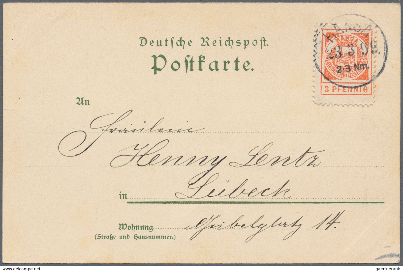 Deutsches Reich - Privatpost (Stadtpost): 1893 - 1903 (ca.), Posten Von über 15 Belegen, Dabei Priva - Privatpost