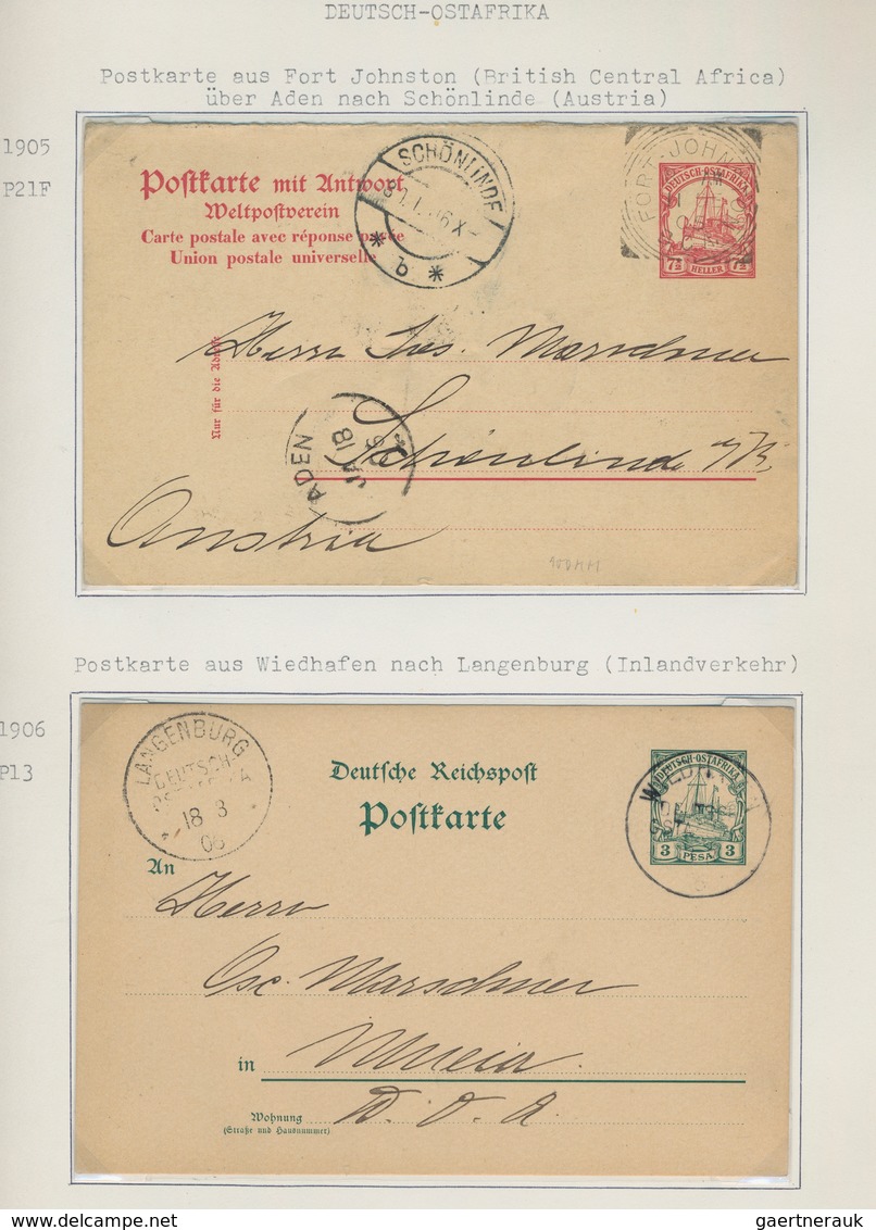 Deutsche Auslandspostämter + Kolonien: 1888/1915, Liebevoll Und Individuell Zusammengetragene Sammlu - Other & Unclassified