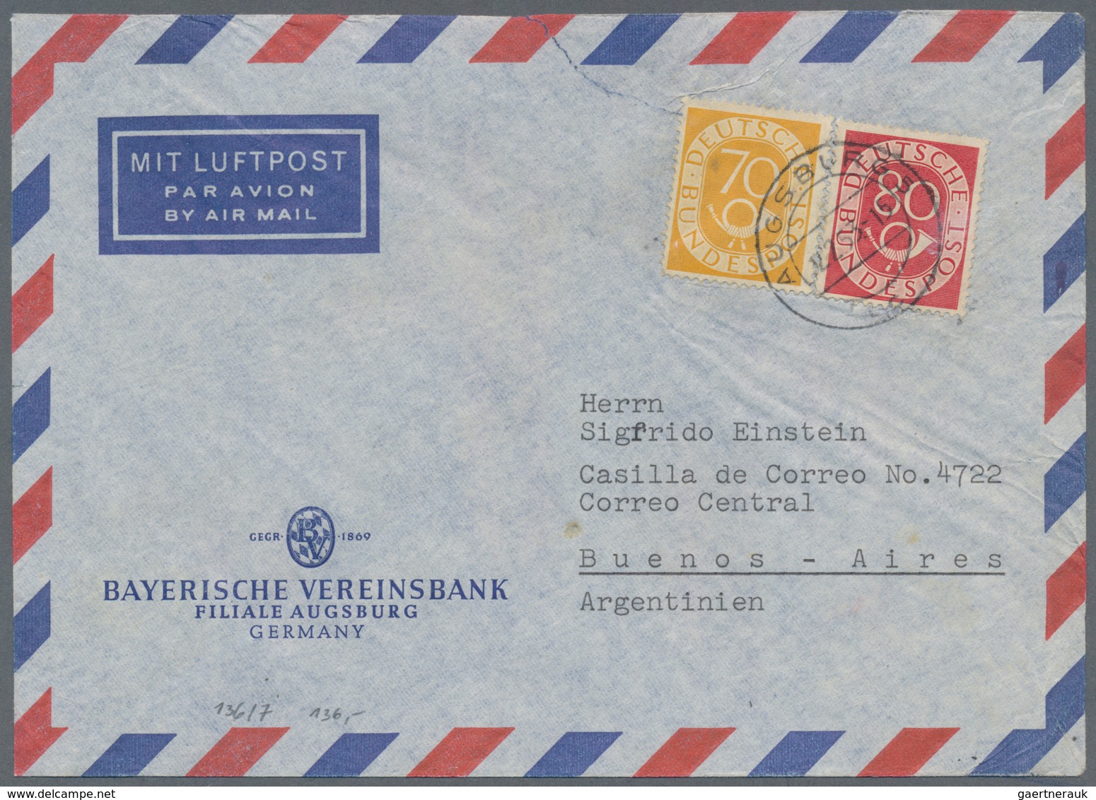 Bundesrepublik Deutschland: 1951/1954, Interessante Sammlung Von 90 Briefen, Ausschließlich Mit Post - Sammlungen