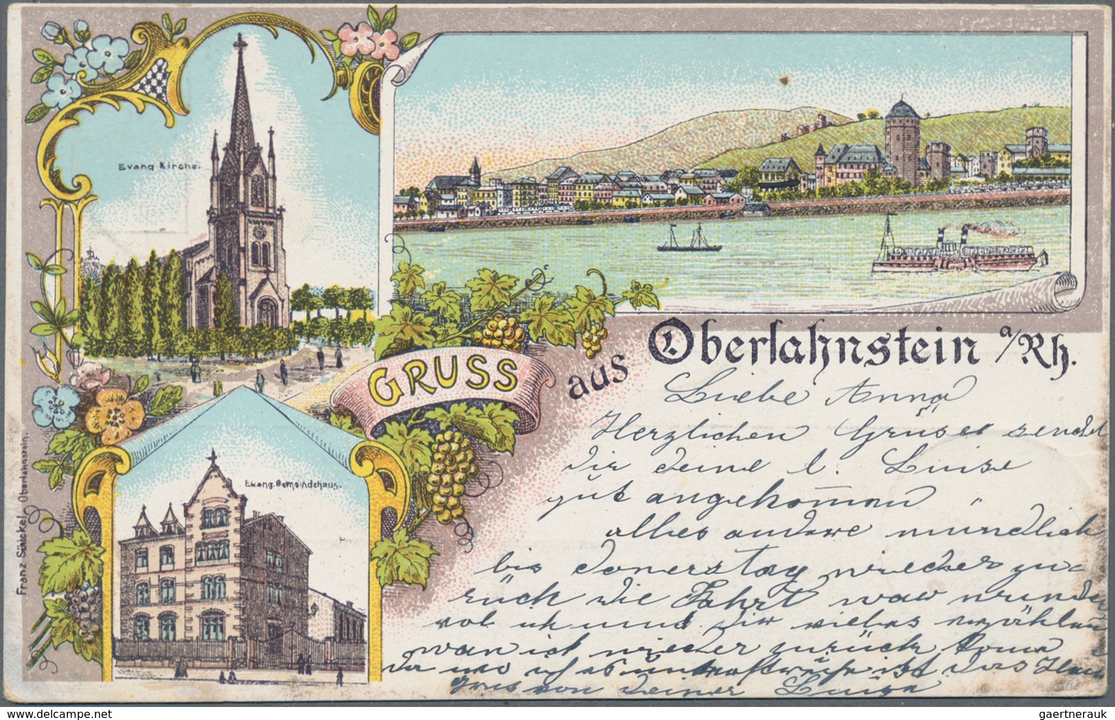 Ansichtskarten: Deutschland: 1900/1960 (ca.), Deutschland/Europa, Partie von ca. 300 Ansichtskarten,