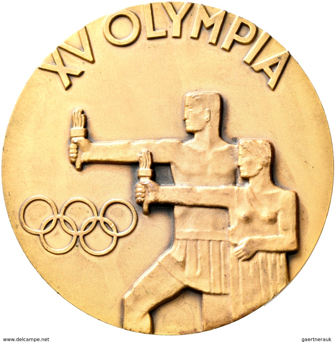 Medaillen Alle Welt: Finnland: Bronzemedaille 1952 V. Kauko Räsänen, Teilnehmermedaille, Auf Die XV. - Non Classés