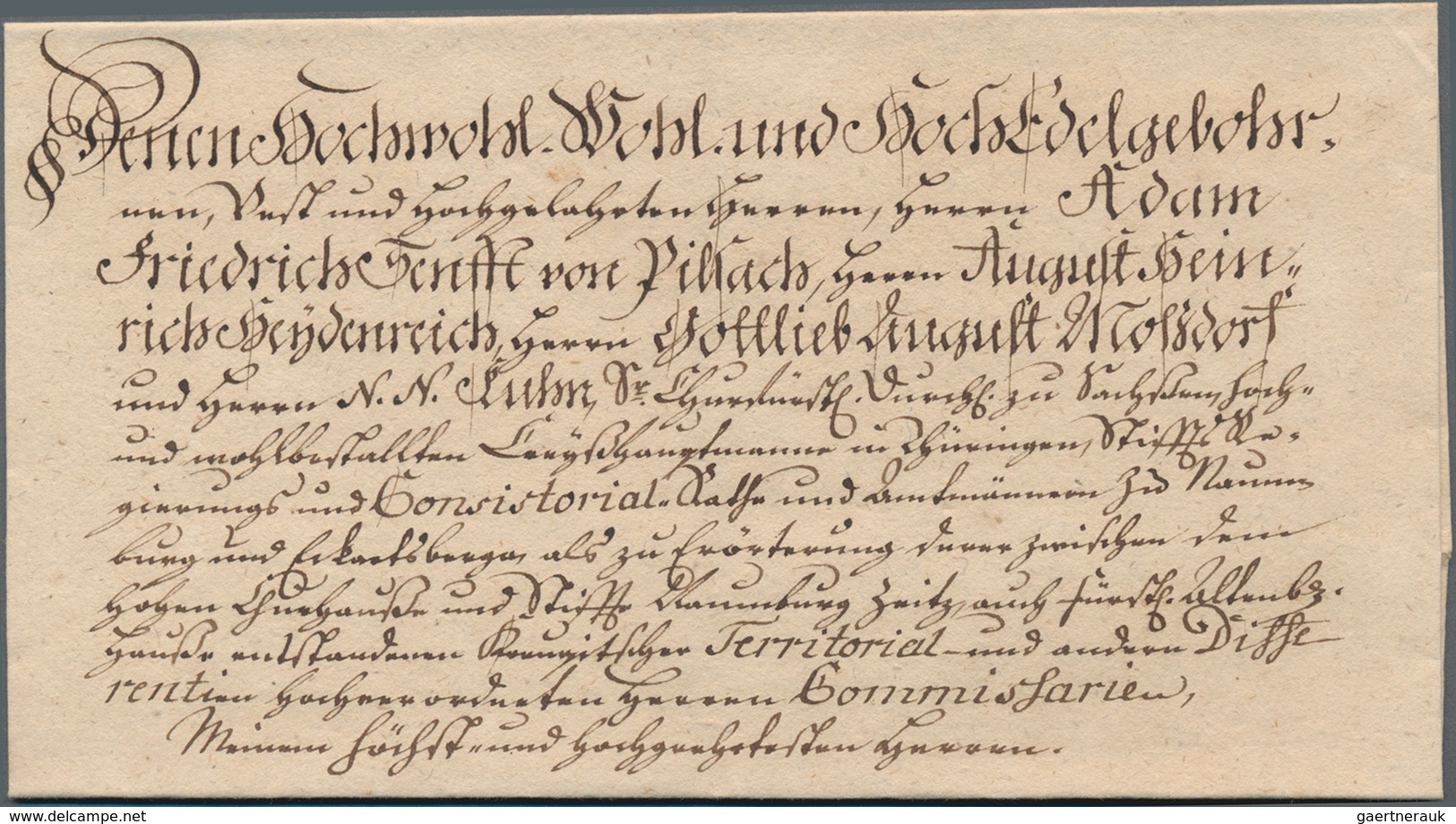 Deutschland: 1760 Ab Ca., Umfangreiche Heimatsammlung Von Naumburg A.d.Saale Mit Ca.600 Belegen In A - Collections