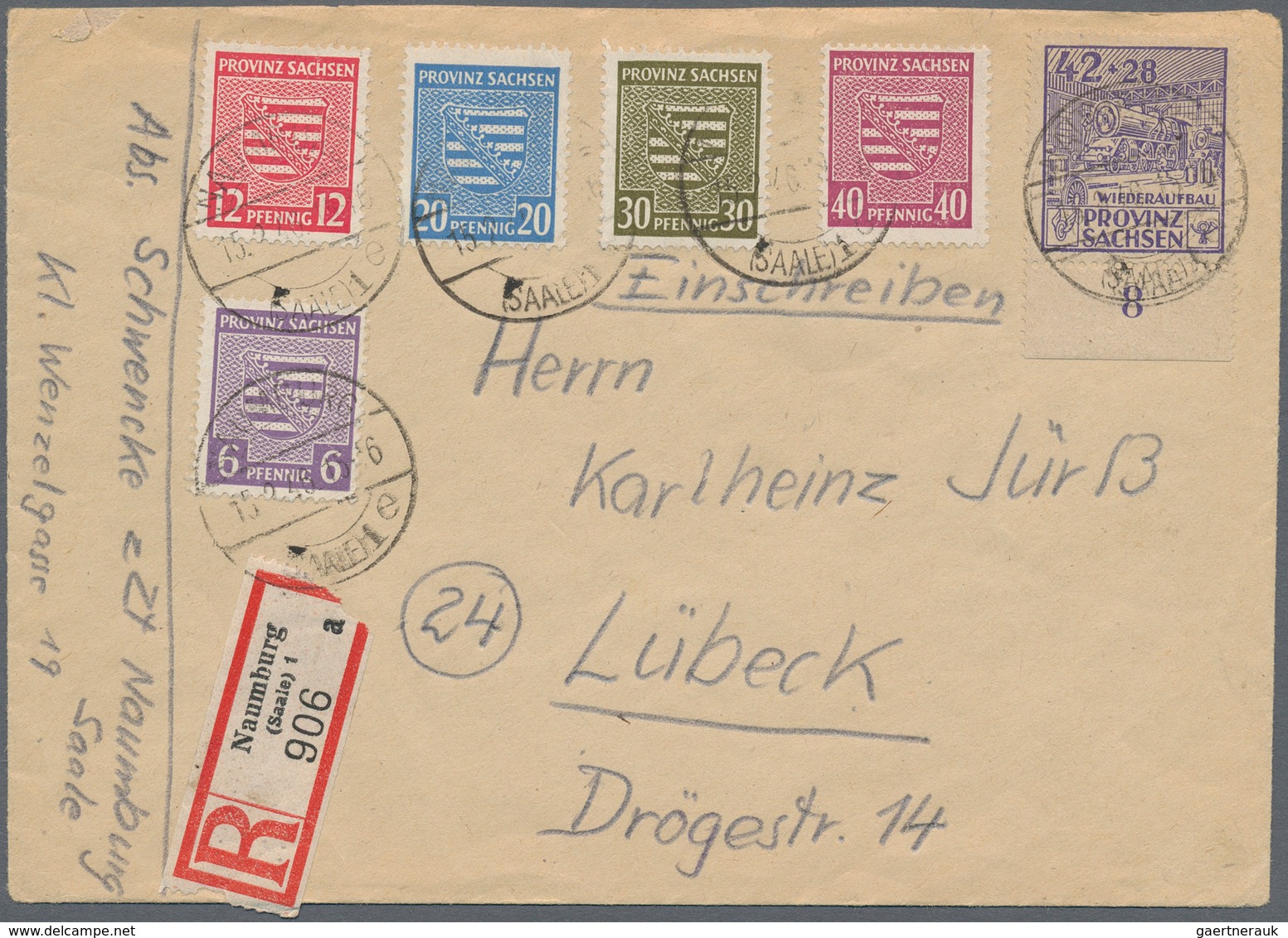 Deutschland: 1779/1990, POSTGESCHICHTE SACHSEN ANHALT UND MECKLENBRUG VORPOMMERN: Mit Viel Historisc - Collections