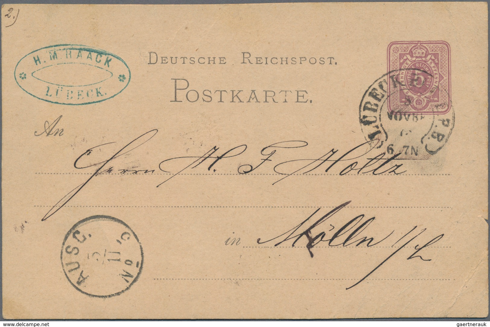 Deutschland: 1800/1950, Vielseitiger Posten Mit Ca.300 Belegen Ab Vorphilatelie Bis Nachkriegsdeutsc - Collections