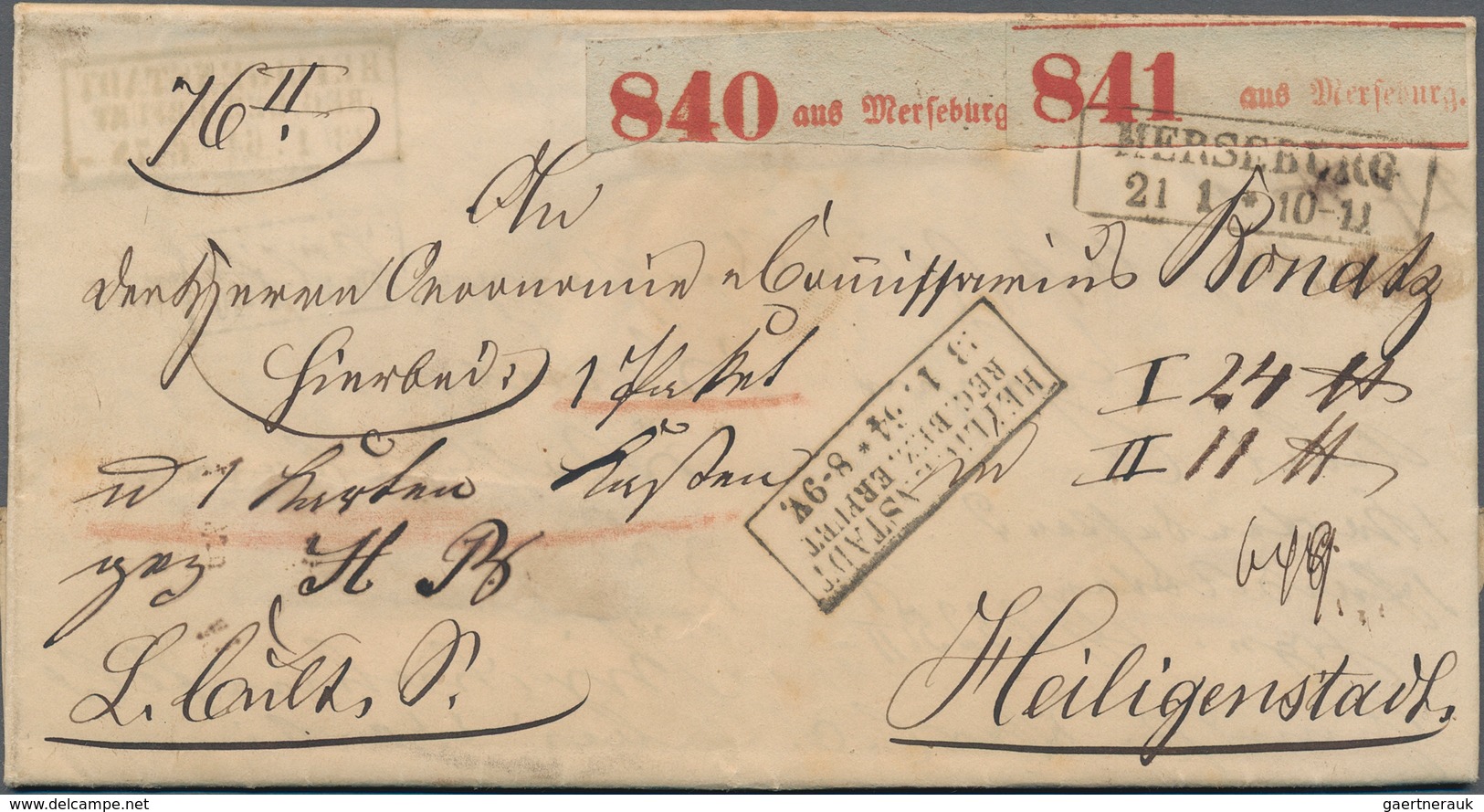 Deutschland: 1840/1950: Briefenachlass Deutschland: Interessanter Posten Von Ca. 220 Belegen Deutsch - Sammlungen