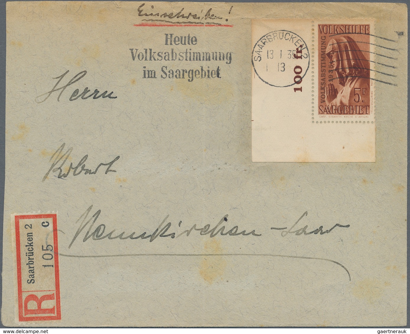 Deutschland: 1840/1950: Briefenachlass Deutschland: Interessanter Posten Von Ca. 220 Belegen Deutsch - Sammlungen