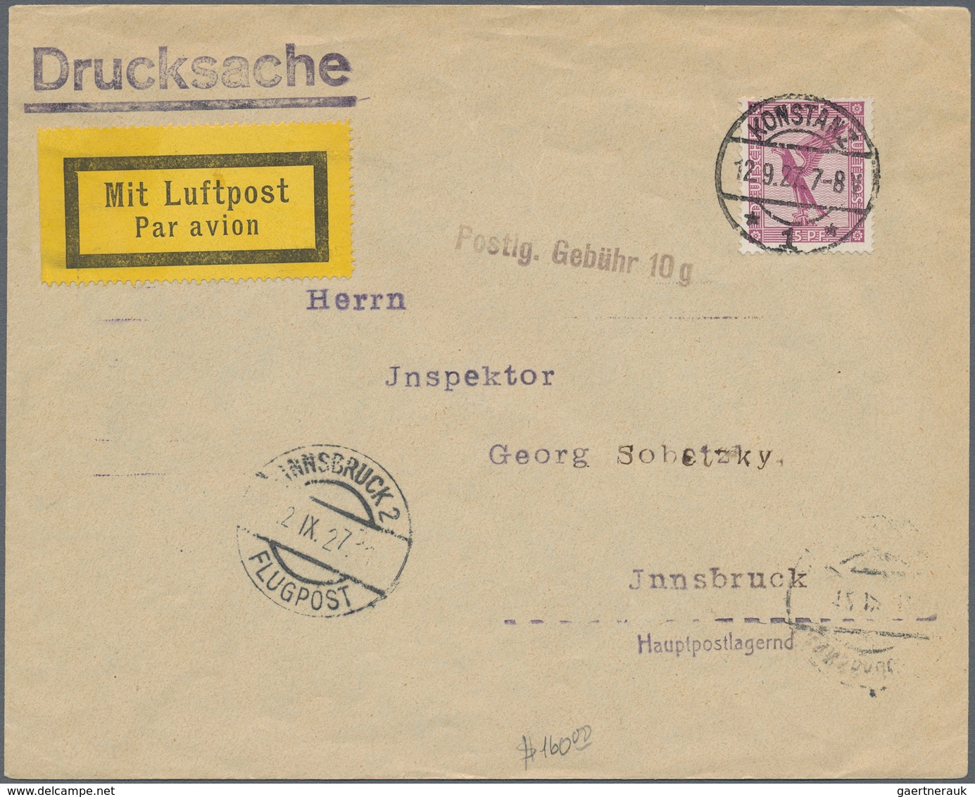 Deutschland: 1850er-1940er Jahre: Etwa 70 Briefe, Postkarten, Ganzsachen Und Ansichtskarten Aus Alle - Sammlungen