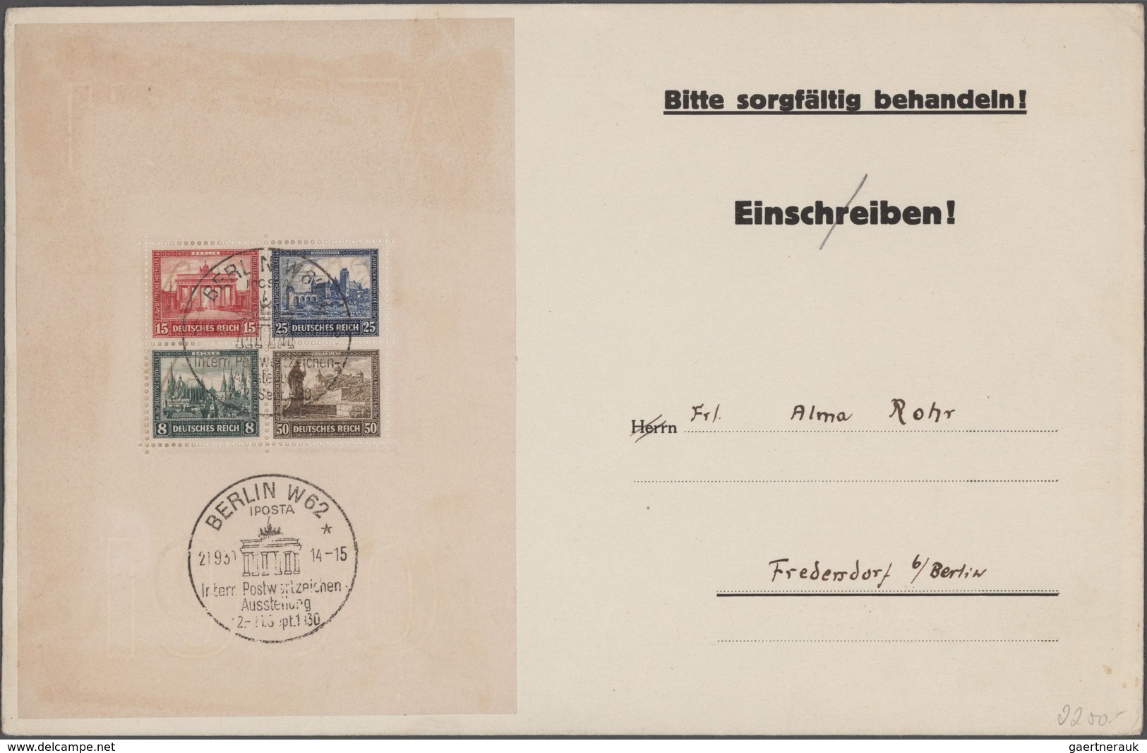 Deutschland: 1872/1977 Deutschland in 4 Alben Sehr gehaltvolle Sammlung Deutschland, mit Deutsches R