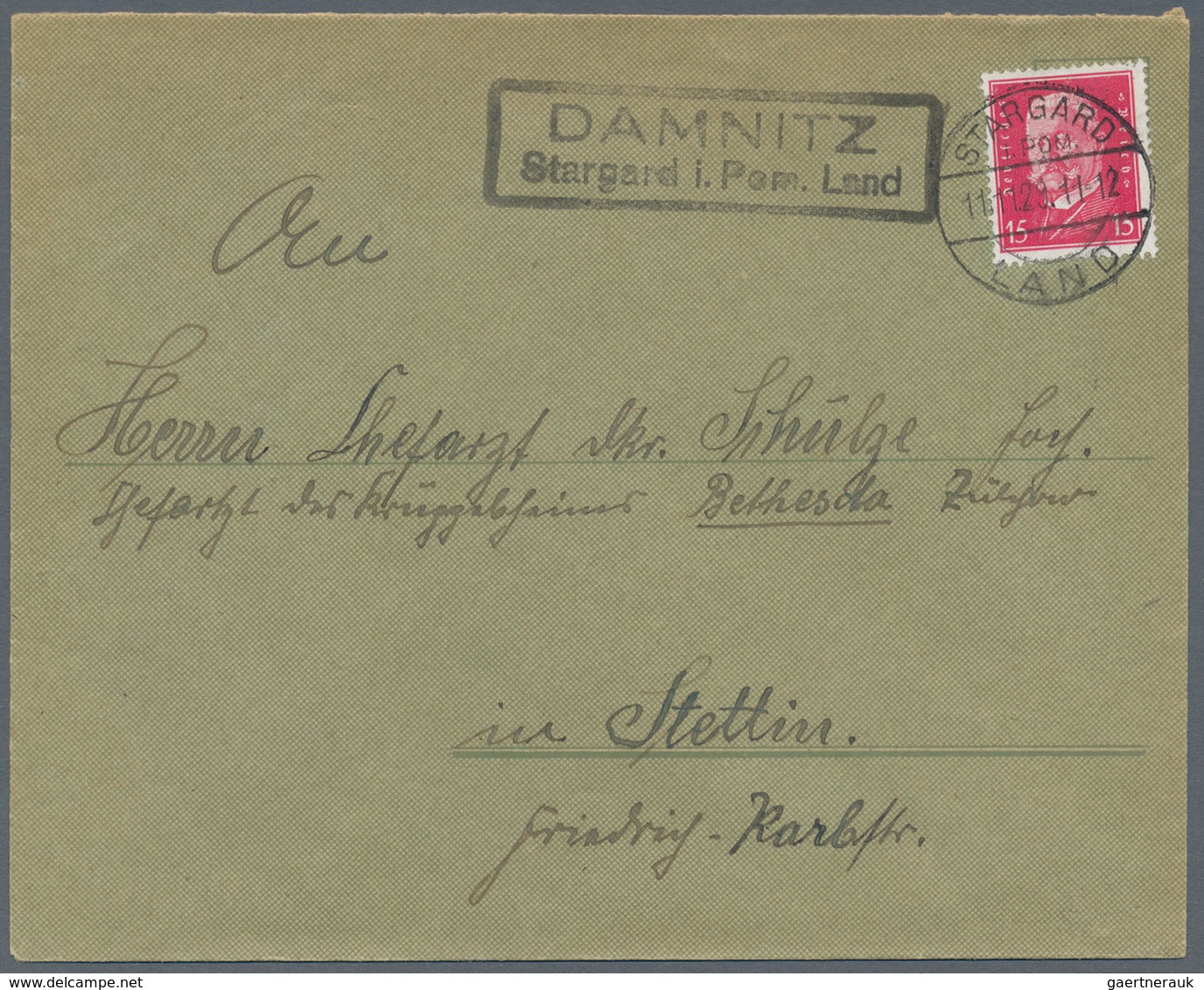Deutschland: 1899/1978, LANDPOSTSTEMPEL, Vielseitiger Sammlungsbestand Von Ca. 560 Belege Mit Klaren - Sammlungen