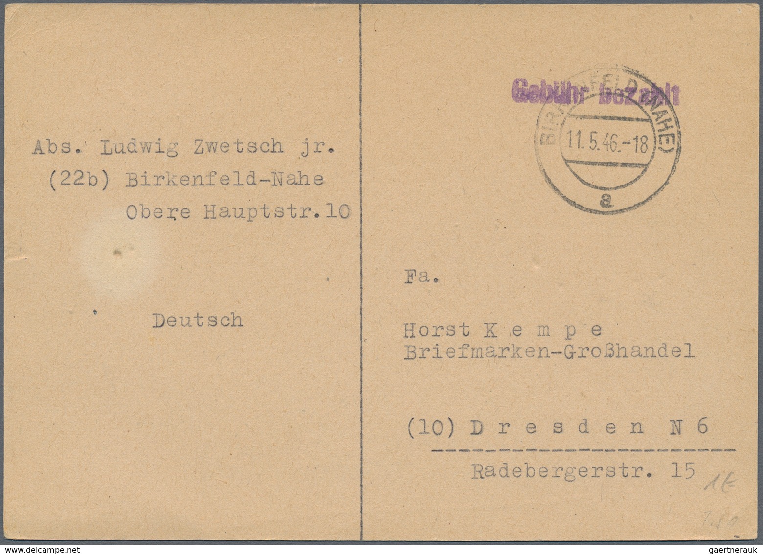 Deutschland: 1918/1991 Ca., Briefposten Von Ca. 140 Stück Ab Weimarer Republik Bis Bundesrepublik Mi - Sammlungen