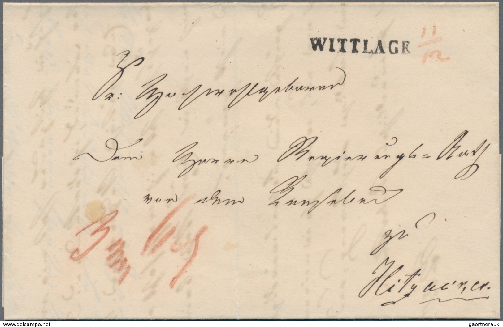 Heimat: Niedersachsen: 1815/1900 (ca.), OSNABRÜCK/UMGEBUNG, Saubere Sammlungspartie Von Ca. 106 Bele - Altri & Non Classificati