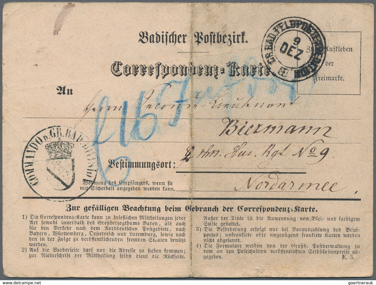 Altdeutschland: 1824/1897, Briefalbum Mit 37 Belegen, überwiegend Aus Der Gegend Kassel U. Hofgeisma - Collections