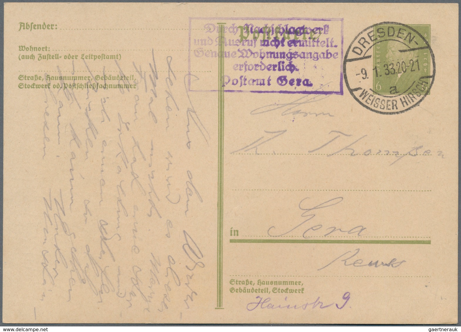 Altdeutschland Und Deutsches Reich: 1855/1945 (ca.), Vielseitige Partie Von Ca. 450 Briefen, Karten - Sammlungen