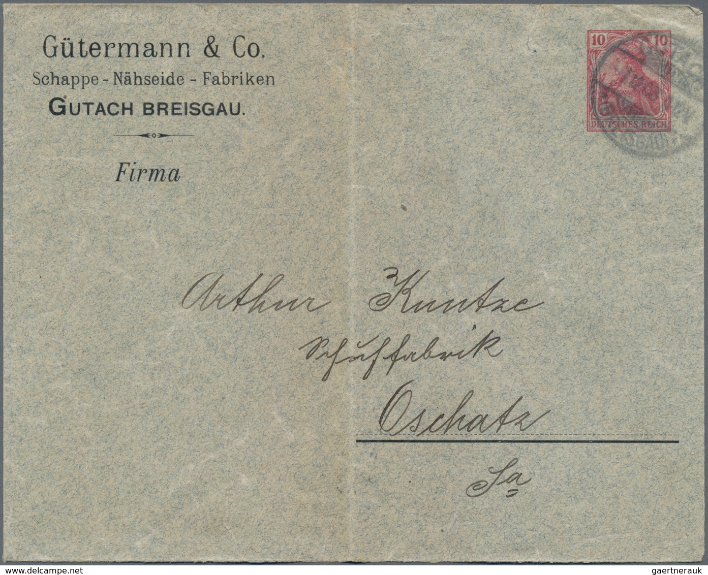 Altdeutschland und Deutsches Reich: 1855/1945 (ca.), vielseitige Partie von ca. 450 Briefen, Karten