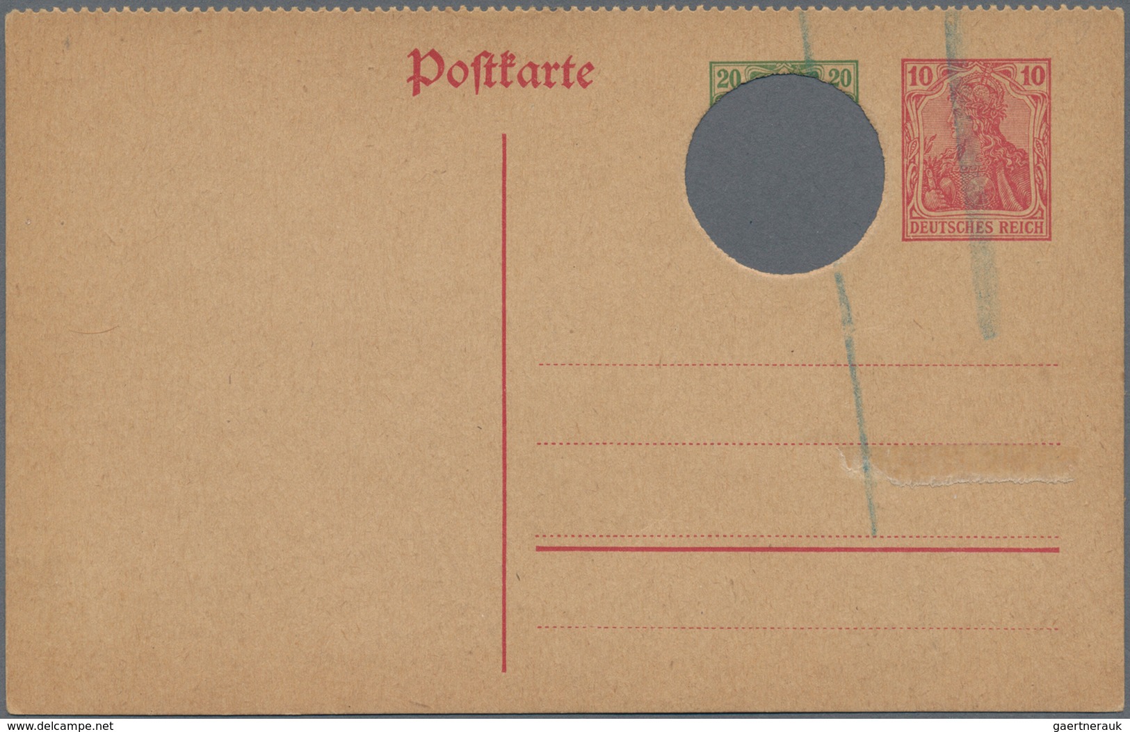 Altdeutschland und Deutsches Reich: 1870/1950 (ca.), umfassende Sammlung von ca. 870 (meist ungebrau