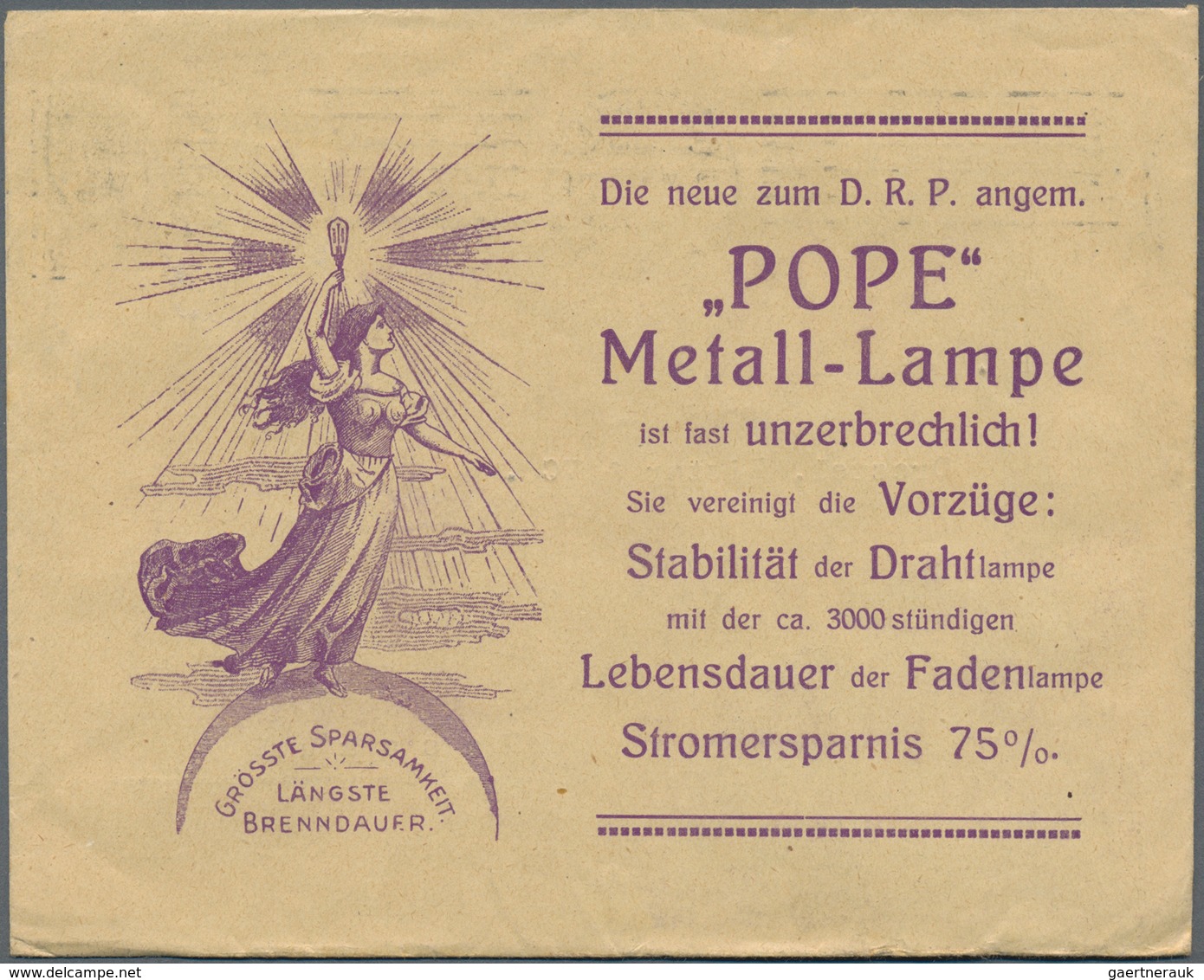 Baden - Marken Und Briefe: 1911/1913, Lot Von 50 Firmen-Vordruckbriefen Mit Frankaturen Luitpold, Da - Sonstige & Ohne Zuordnung