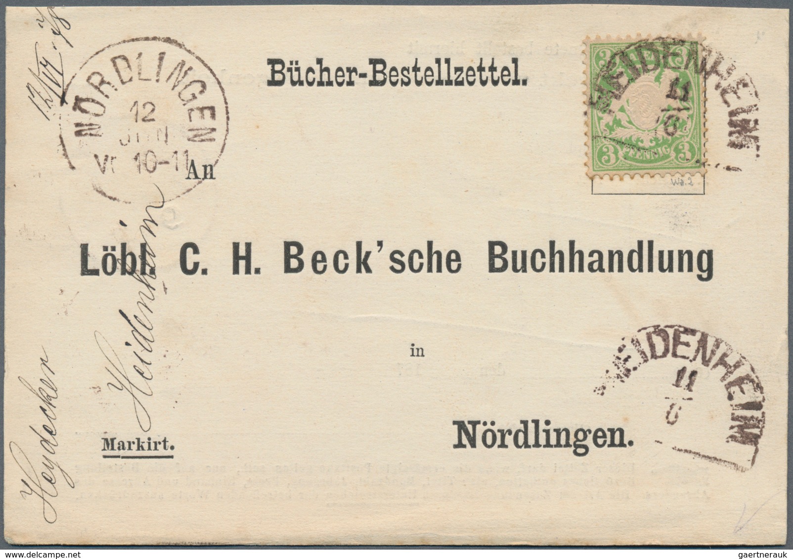Bayern - Marken Und Briefe: 1876-1920 Inkl. Porto Und Dienst, Tolle Sammlung Von Ca. 620 Belegen Mit - Autres & Non Classés