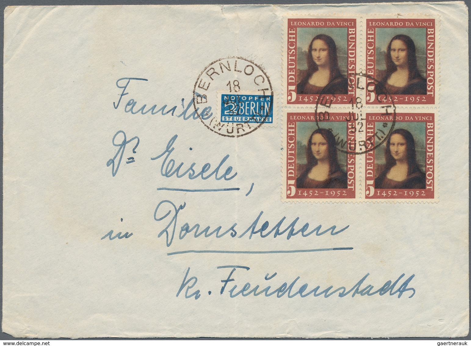 Württemberg - Einkreisstempel: 1939-1952, Partie Mit Rund 80 Briefen Und Belegen Mit Nachverwendeten - Other & Unclassified