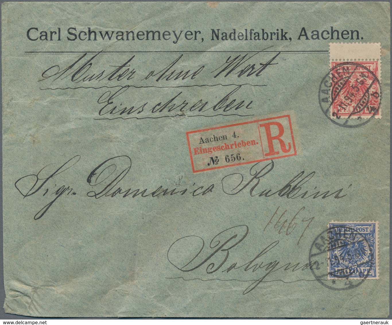 Deutsches Reich: 1850/1932, Ca. 340 Briefe, Karten, Ansichtkarten Incl. Einiger Belege Der Altdeutsc - Collections