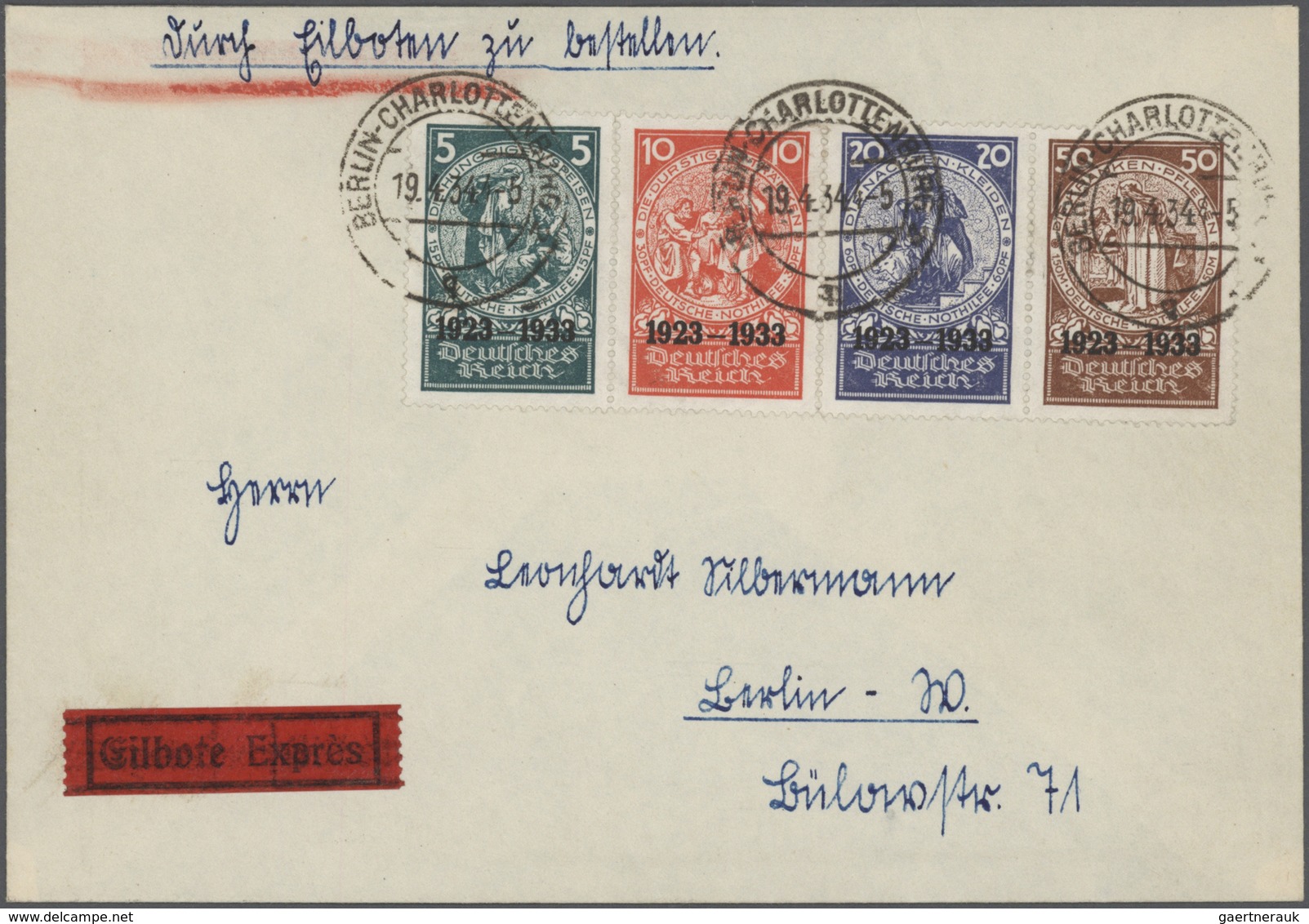 Deutsches Reich: 1872-1944, Gestempelte Sammlung Im Vordruck, Aufgelockert Durch Briefe Und Belege, - Sammlungen