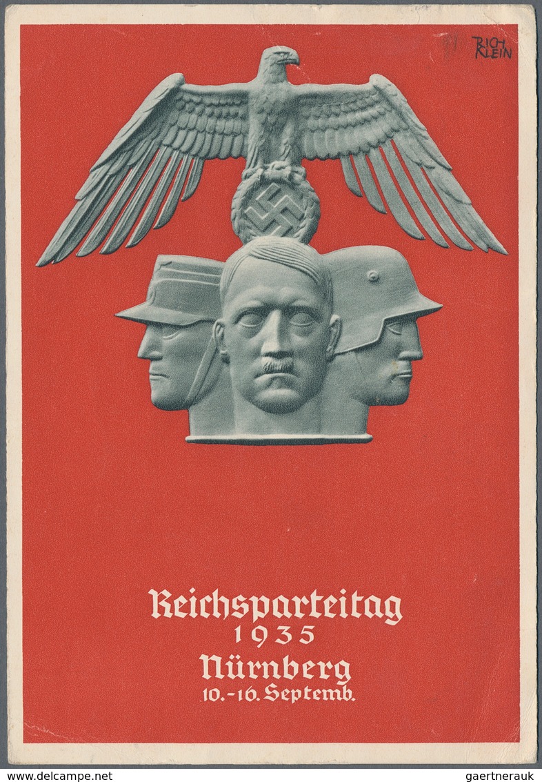 Deutsches Reich: 1872-1945, vielseitiger Bestand mit rund 2.000 Briefen und Belegen, dabei auch Eins