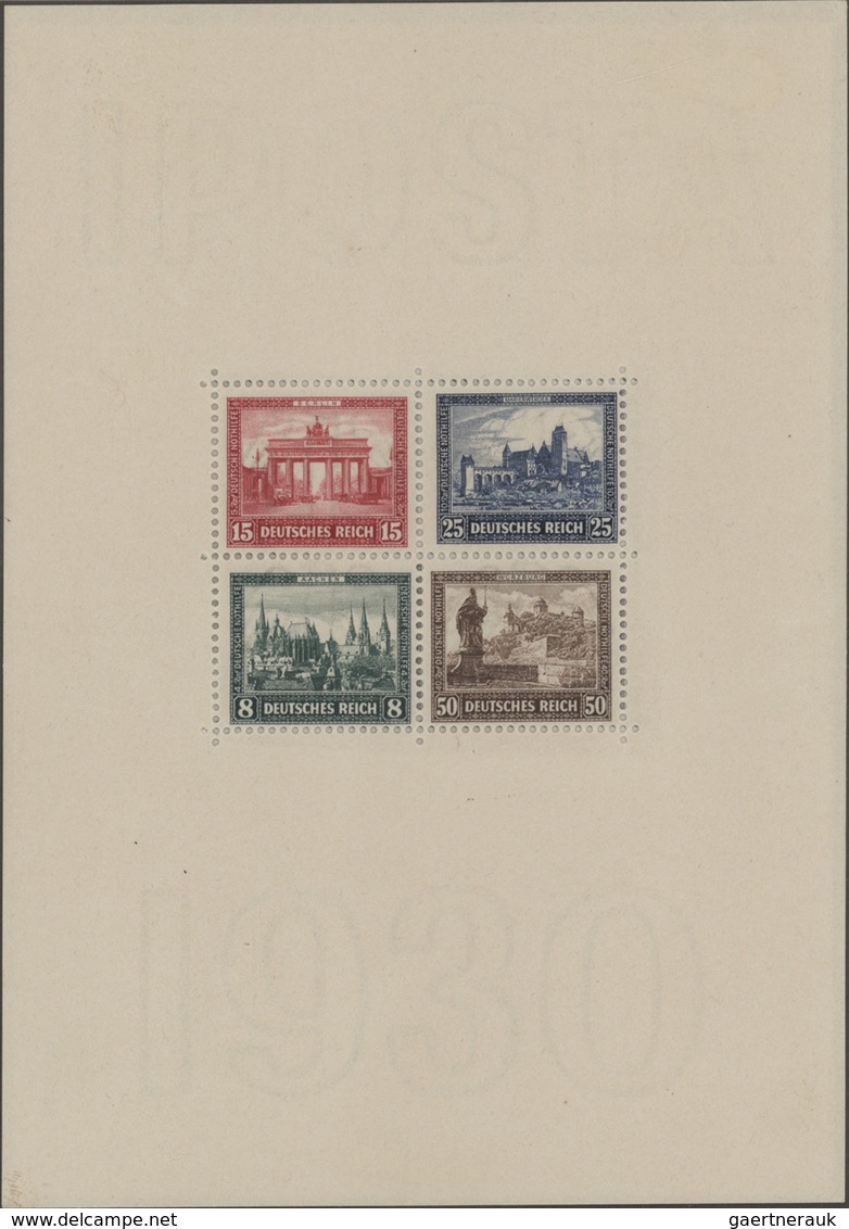 Deutsches Reich: 1875/1945, Parallel In Beiden Erhaltungen Geführte Sammlung In Zwei Lindner-Falzlos - Sammlungen