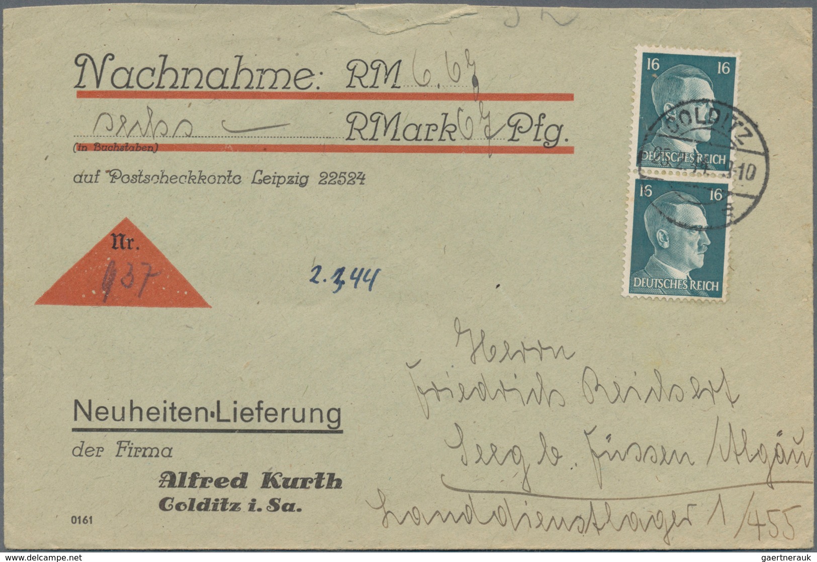 Deutsches Reich: 1875-1945, Posten Mit Geschätzt 1.000 Briefen Und Belegen, Dabei Gute Exemplare "Pf - Collections