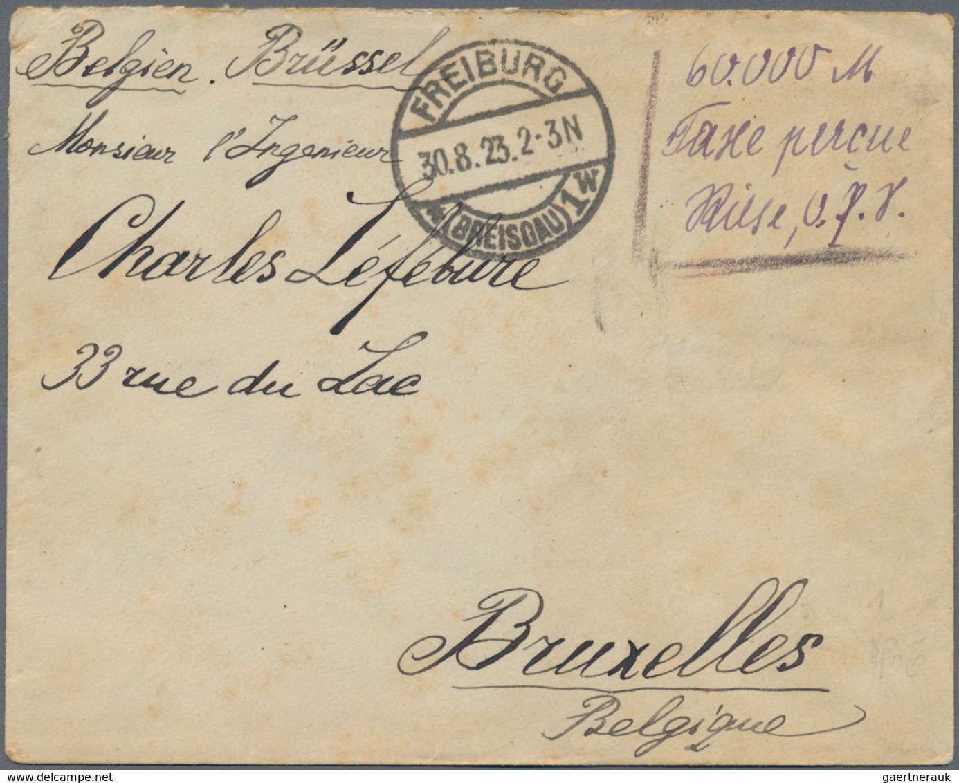 Deutsches Reich: 1875-1945, Posten Mit Geschätzt 1.000 Briefen Und Belegen, Dabei Gute Exemplare "Pf - Collections