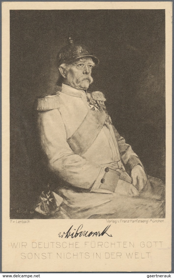 Deutsches Reich: 1886/1942, Vielseitige Partie Von An Politiker Adressierte Post (u.a. Bismarck, Hit - Collections