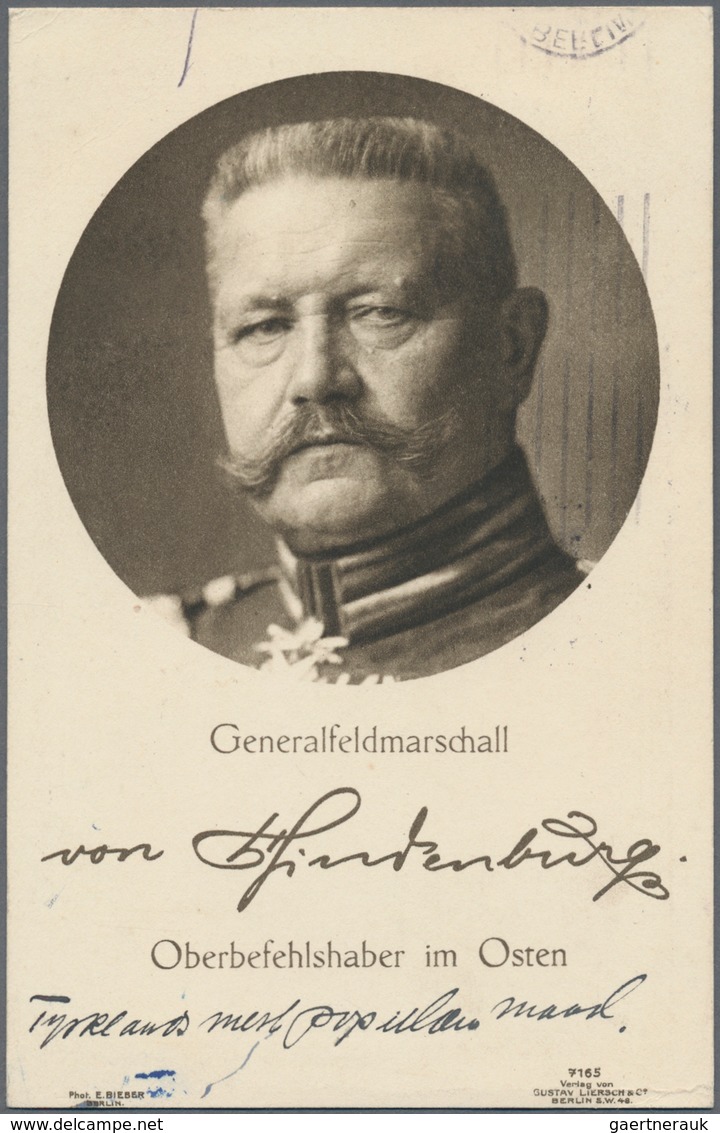 Deutsches Reich: 1886/1942, vielseitige Partie von an Politiker adressierte Post (u.a. Bismarck, Hit