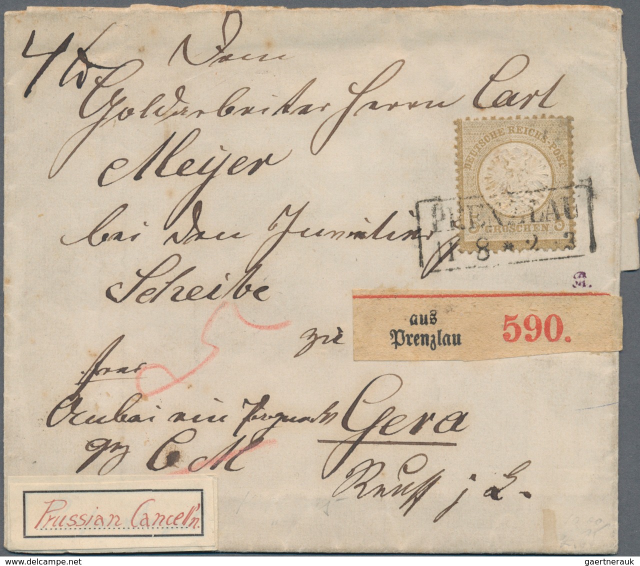 Deutsches Reich - Brustschild: ab ca. 1872, herrlicher Posten von rund 180 Belegen mit imposanten Fr