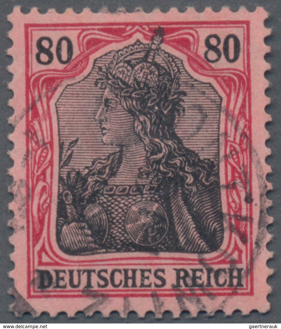 Deutsches Reich - Germania: 1900-1922, Spezialsammlung Germania, Dabei Viele Geprüfte Und Attestiert - Collections