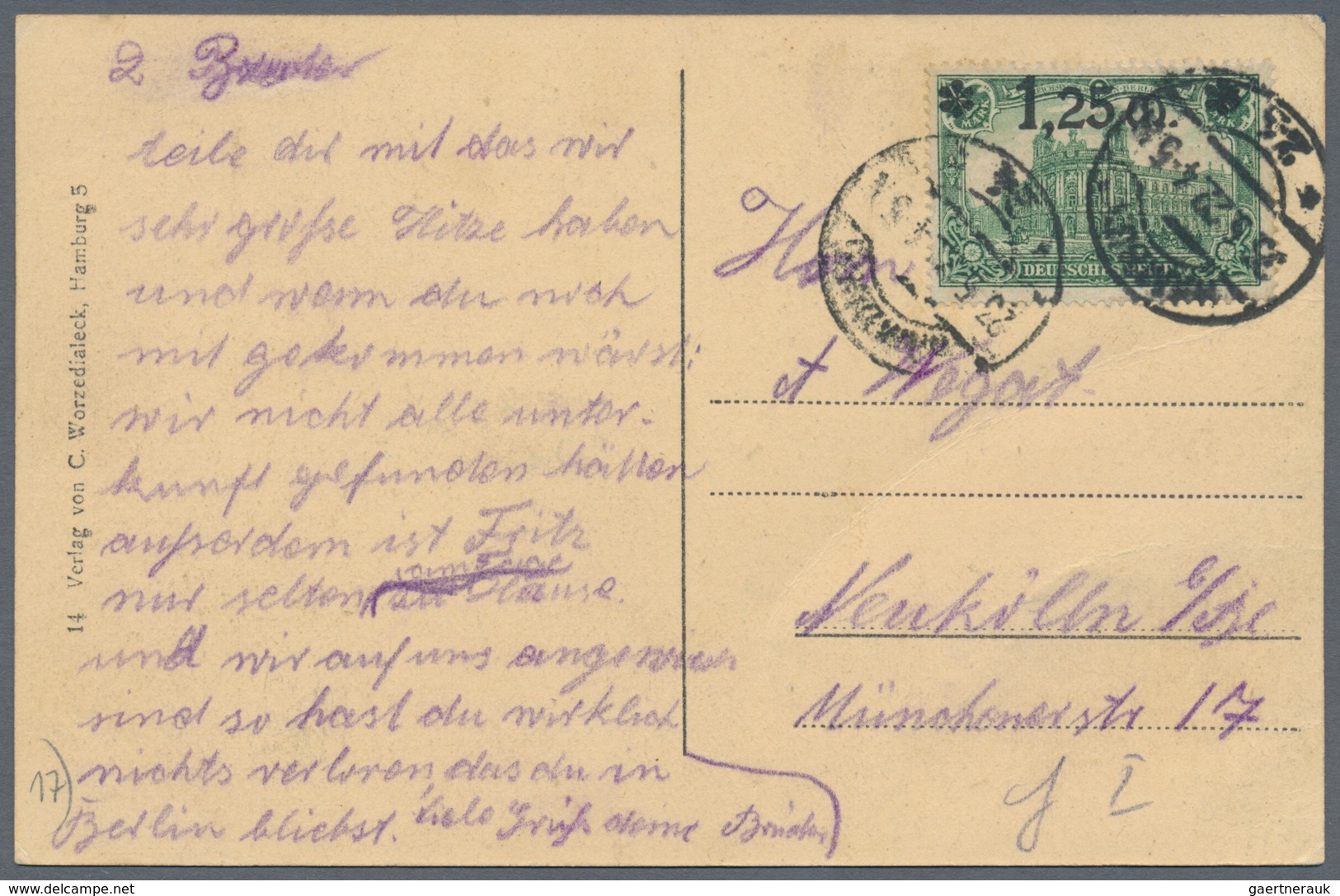 Deutsches Reich - Inflation: 1919/1923, vielseitiger Bestand von ca. 780 Briefen und Karten in guter