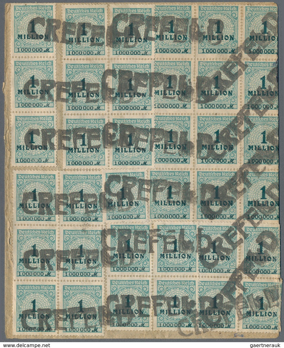 Deutsches Reich - Inflation: 1921/1923, Lot Von 14 Briefen Und Karten, Dabei Massen- Und Treppenfran - Collections