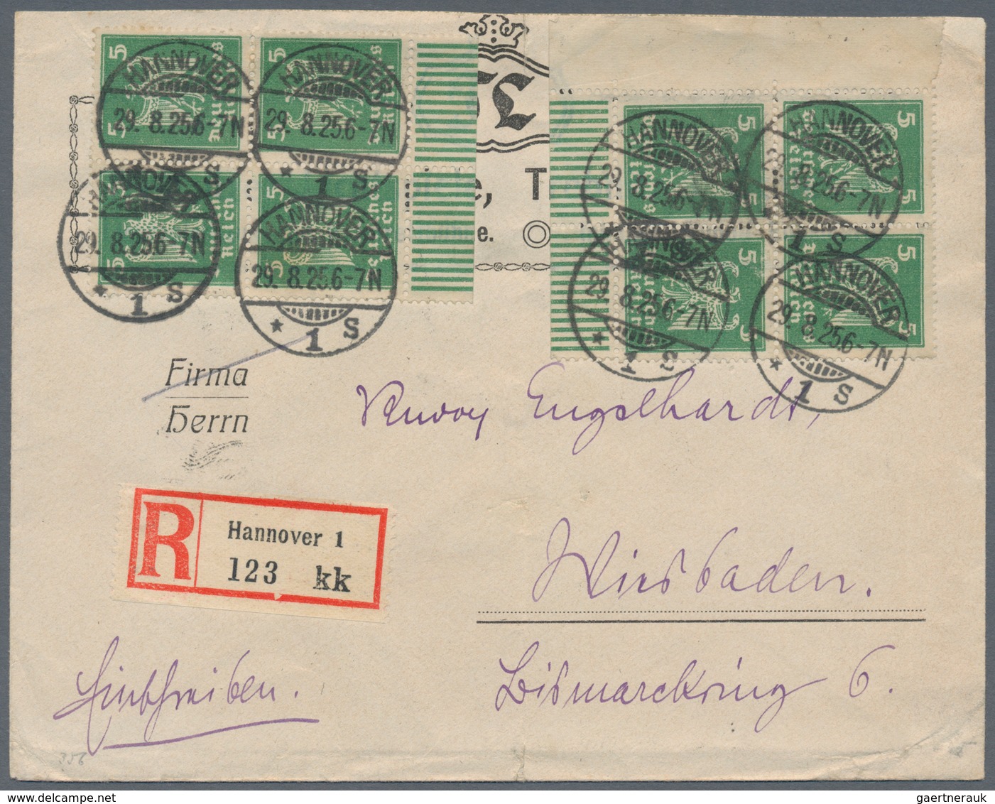 Deutsches Reich - Weimar: 1923/1933, vielseitige Partie von ca. 350 Briefen und Karten, dabei nette