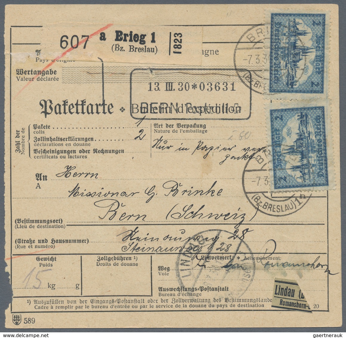 Deutsches Reich - Weimar: 1923/1933, vielseitige Partie von ca. 350 Briefen und Karten, dabei nette