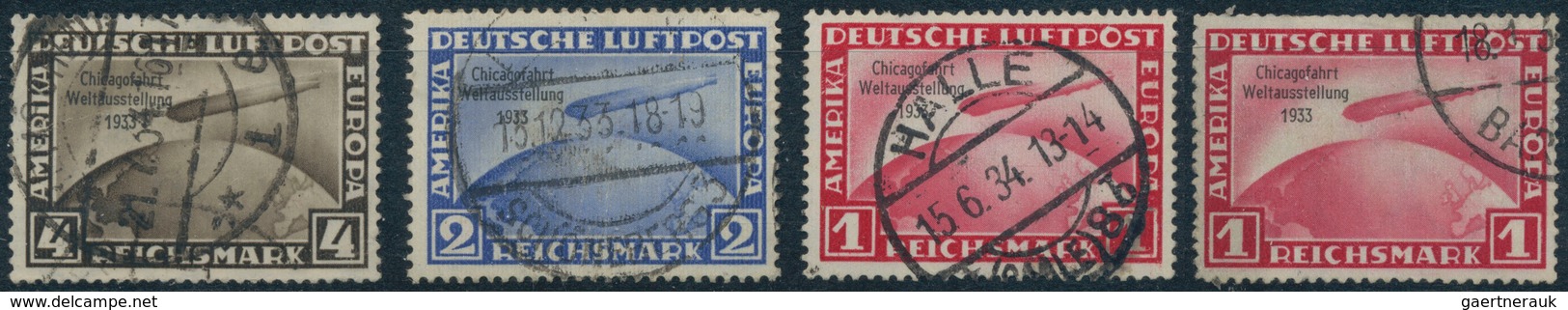 Deutsches Reich - 3. Reich: 1927/42, Gestempelter Dublettenbestand In Unterschiedlichen Stückzahlen - Autres & Non Classés
