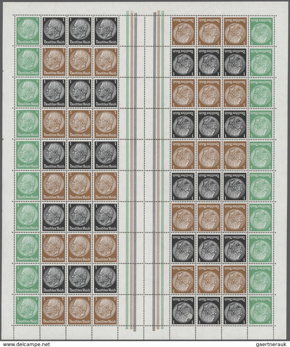 Deutsches Reich - 3. Reich: 1933/1941, Vielseitiges Konvolut Mit Schwerpunkt Auf Den Ca. 30 Markenhe - Autres & Non Classés