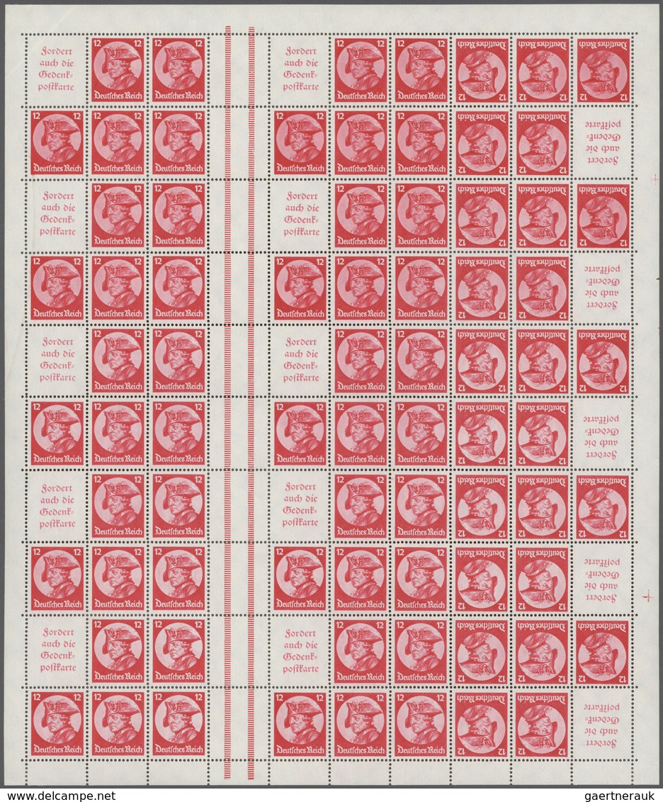 Deutsches Reich - 3. Reich: 1933/1941, Vielseitiges Konvolut Mit Schwerpunkt Auf Den Ca. 30 Markenhe - Autres & Non Classés