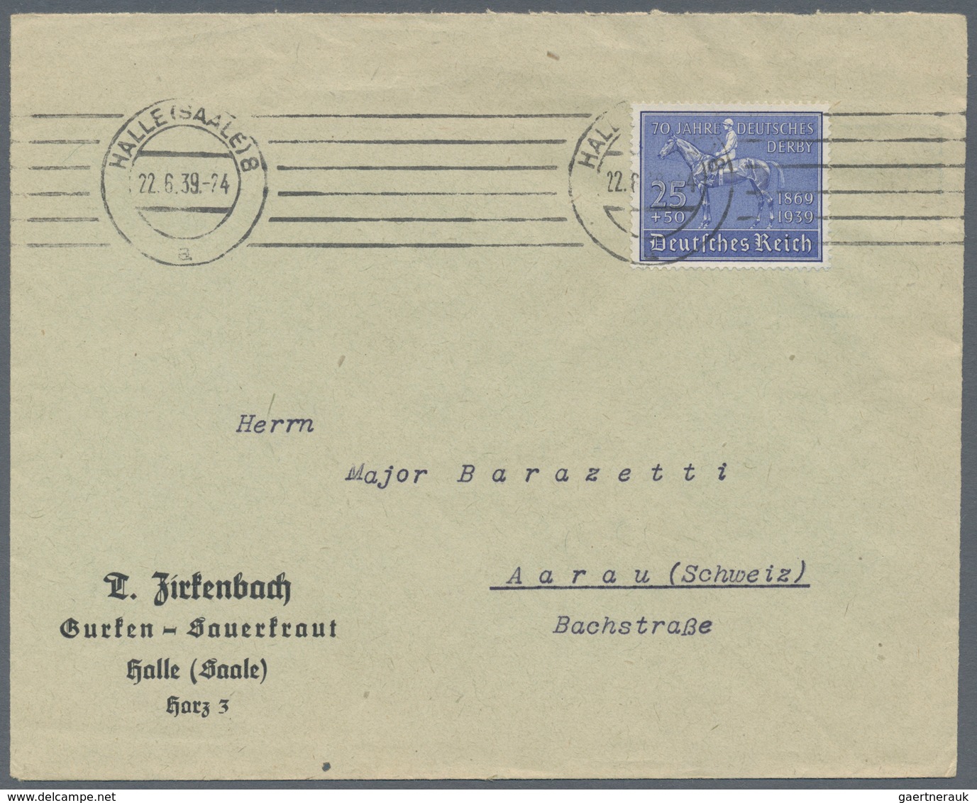 Deutsches Reich - 3. Reich: 1933/1945, Umfassende Sammlung Von Ca. 1.250 Briefen Und Karten, Augensc - Sonstige & Ohne Zuordnung