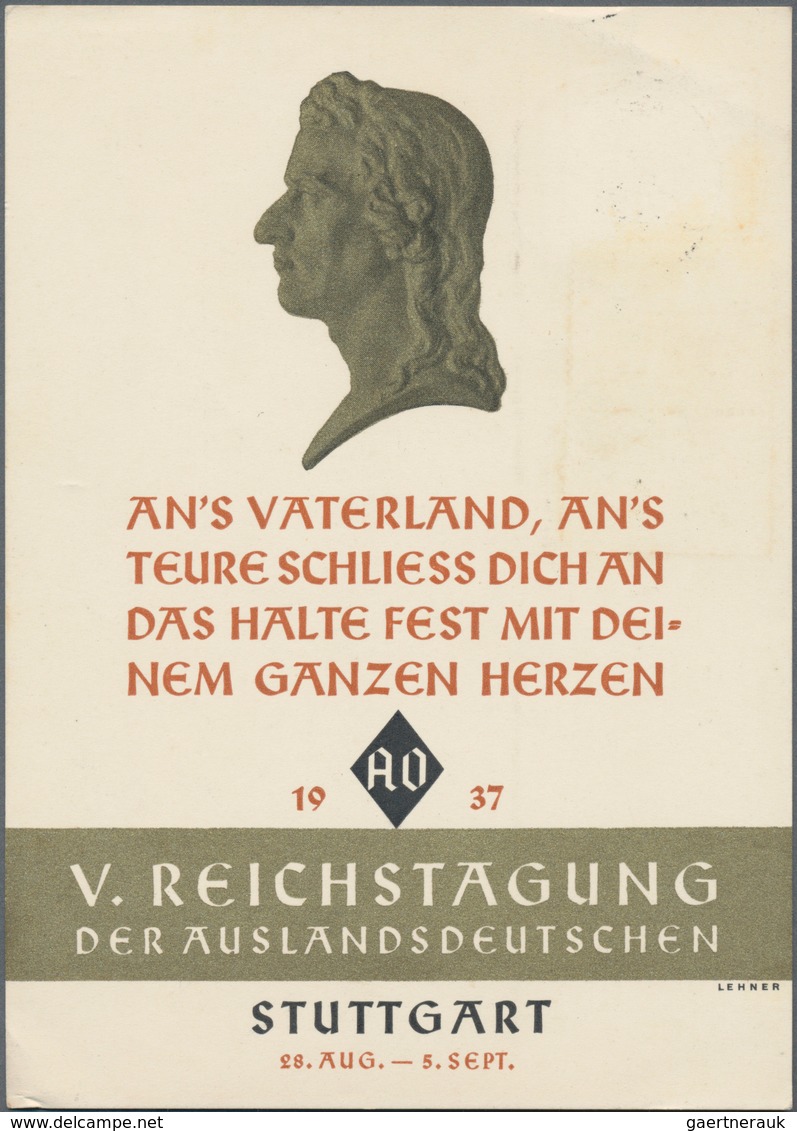 Deutsches Reich - 3. Reich: 1934/1944, vielseitige Partie von über 200 Briefen und Karten, dabei att