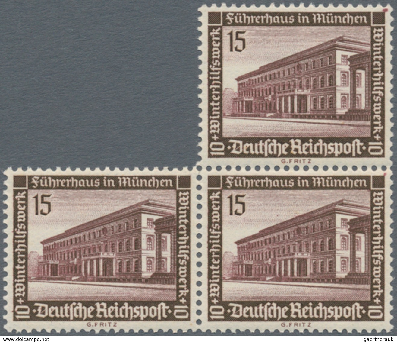 Deutsches Reich - 3. Reich: 1936, WHW, Unkompletter Satz In Bogenteilen, Hauptwerte Vielfach, Mi. Ca - Autres & Non Classés