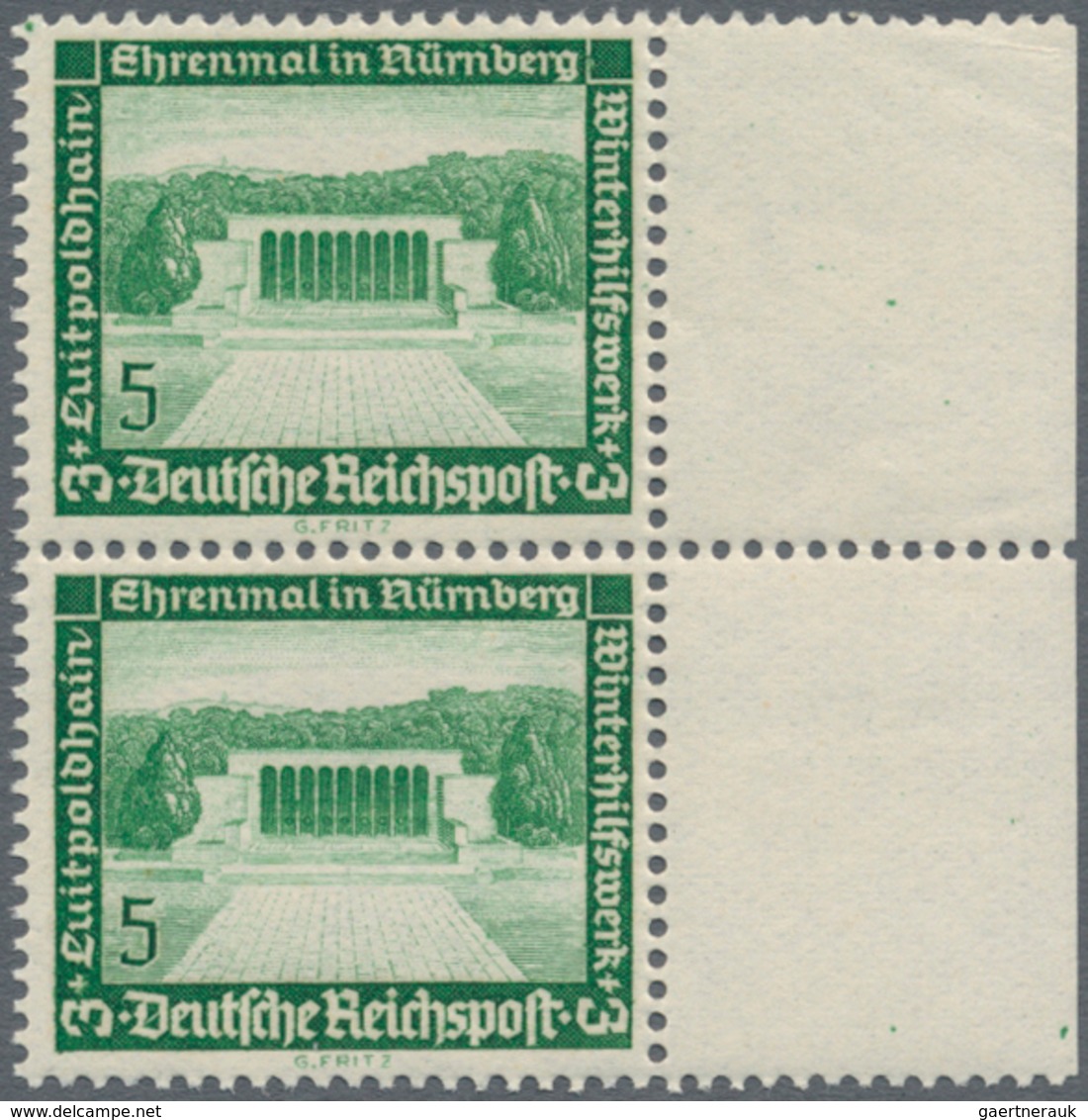 Deutsches Reich - 3. Reich: 1936, WHW, Unkompletter Satz In Bogenteilen, Hauptwerte Vielfach, Mi. Ca - Autres & Non Classés
