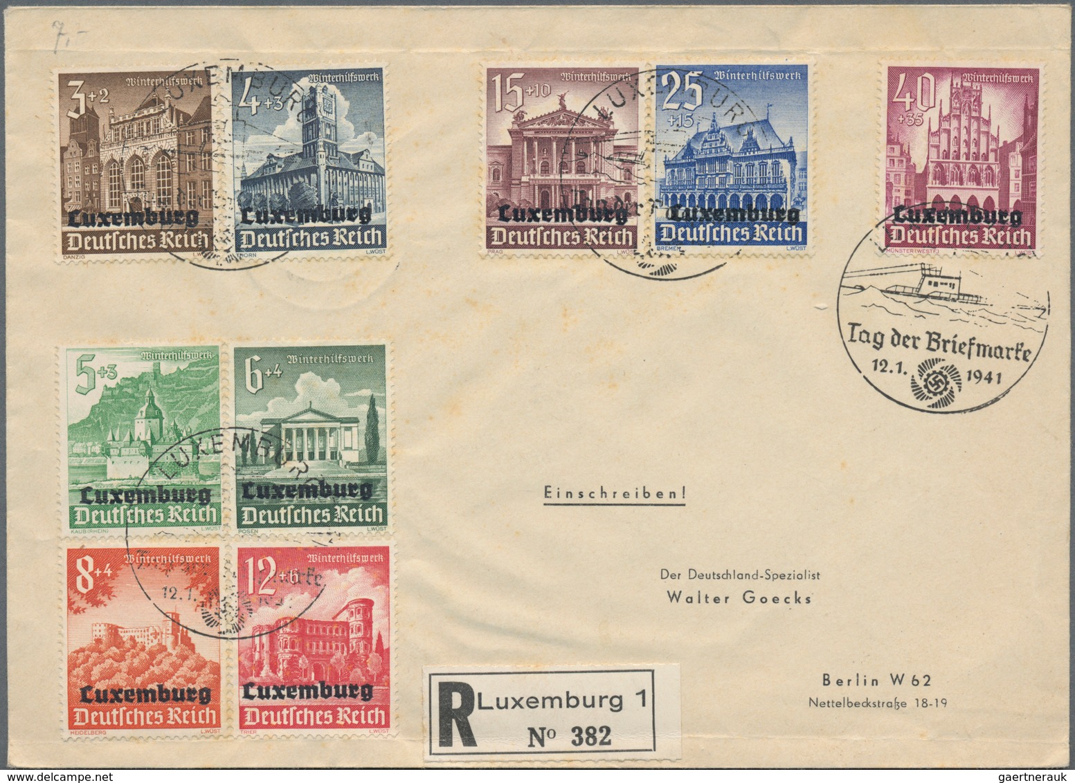 Deutsches Reich - 3. Reich: 1936/1945, SONDERSTEMPEL, Posten Von Ca. 350 Briefen Und Karten, Meist B - Autres & Non Classés