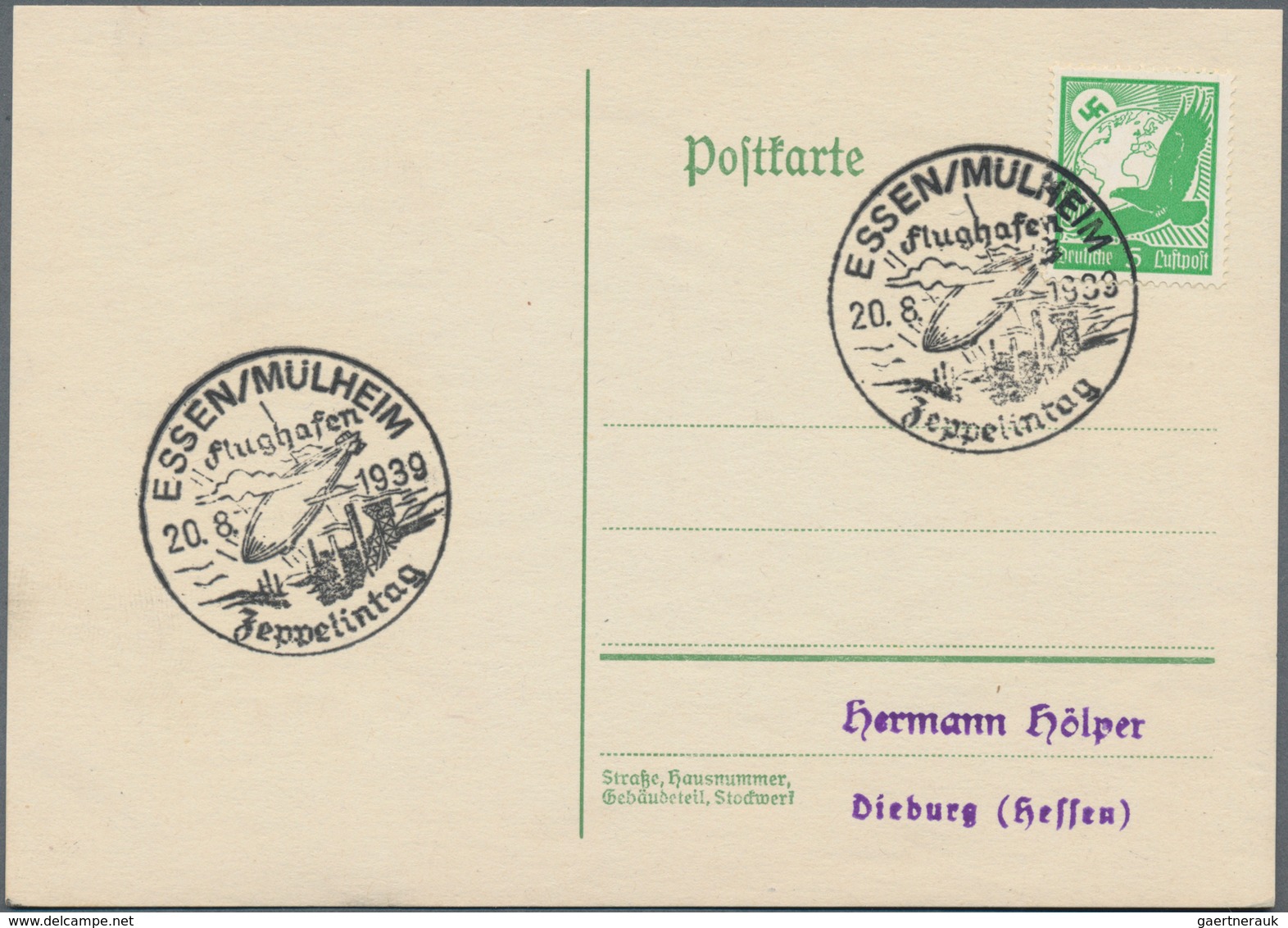 Deutsches Reich - 3. Reich: 1936/1945, SONDERSTEMPEL, Posten Von Ca. 350 Briefen Und Karten, Meist B - Other & Unclassified