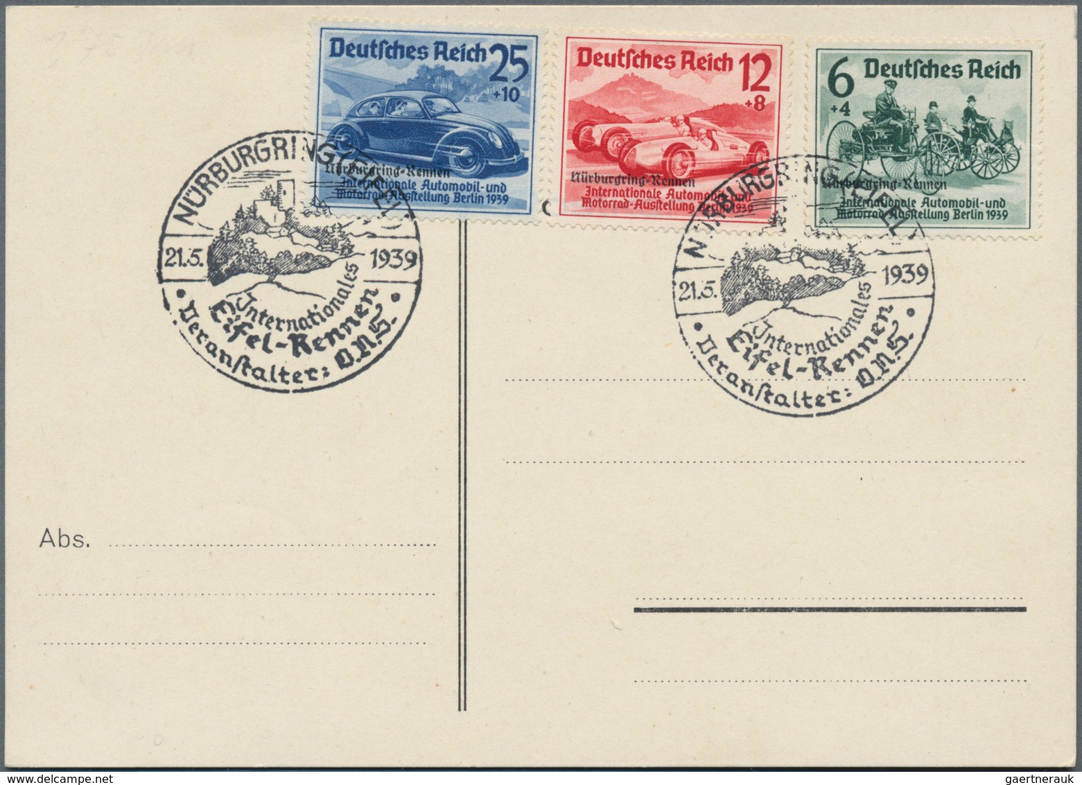 Deutsches Reich - 3. Reich: 1936/1945, SONDERSTEMPEL, Posten von ca. 350 Briefen und Karten, meist b