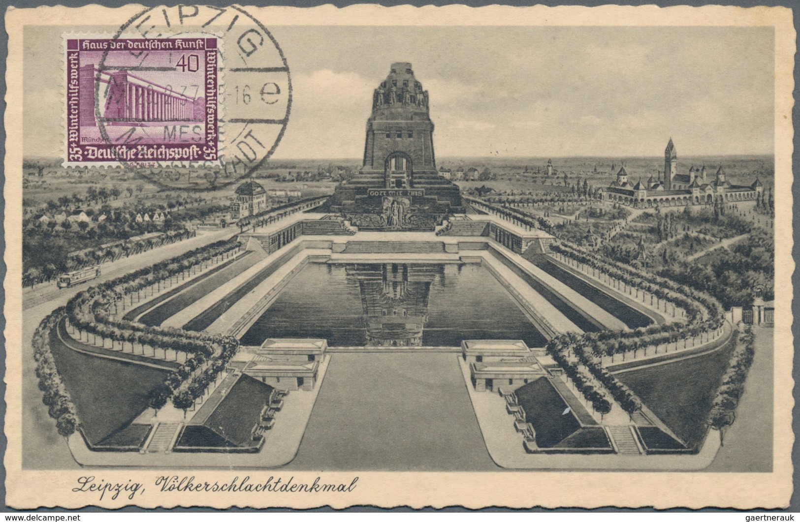 Deutsches Reich - 3. Reich: 1936/1945, SONDERSTEMPEL, Posten von ca. 350 Briefen und Karten, meist b